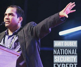 Amit Dubey - Author & National Security Expert