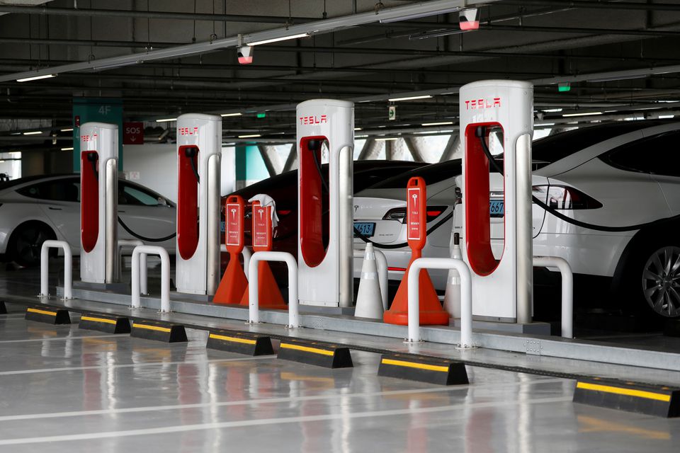 Exclusive: Tesla wins as Texas requires state-backed charging